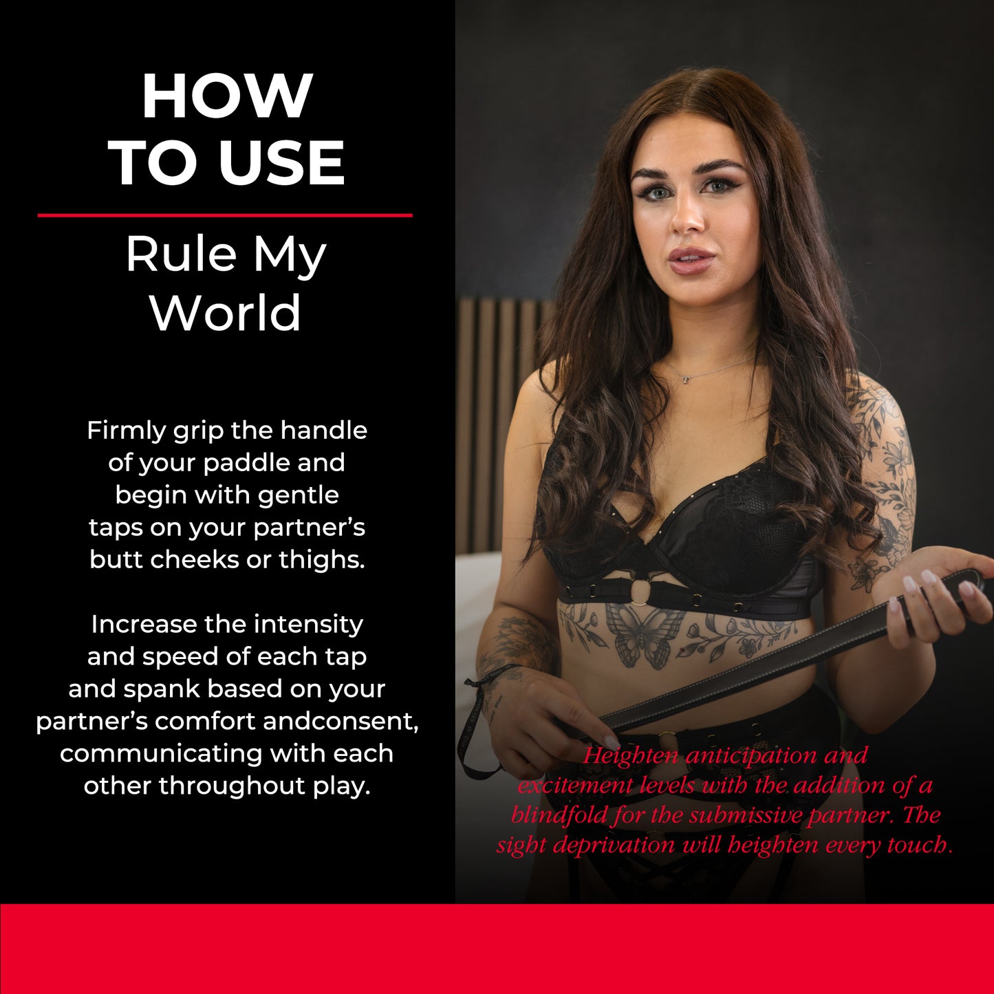 Rule My World - Flexible High Impact Paddle