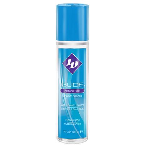 ID Glide Natural Feel Lube (17floz) Overcap Cont & Pump