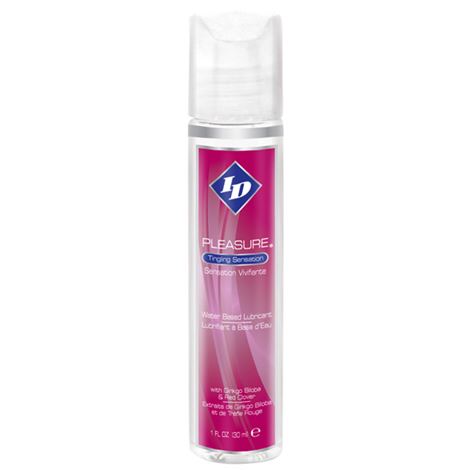 ID Pleasure Tingle Lubricant - Flip Cap Bottle (1 floz)
