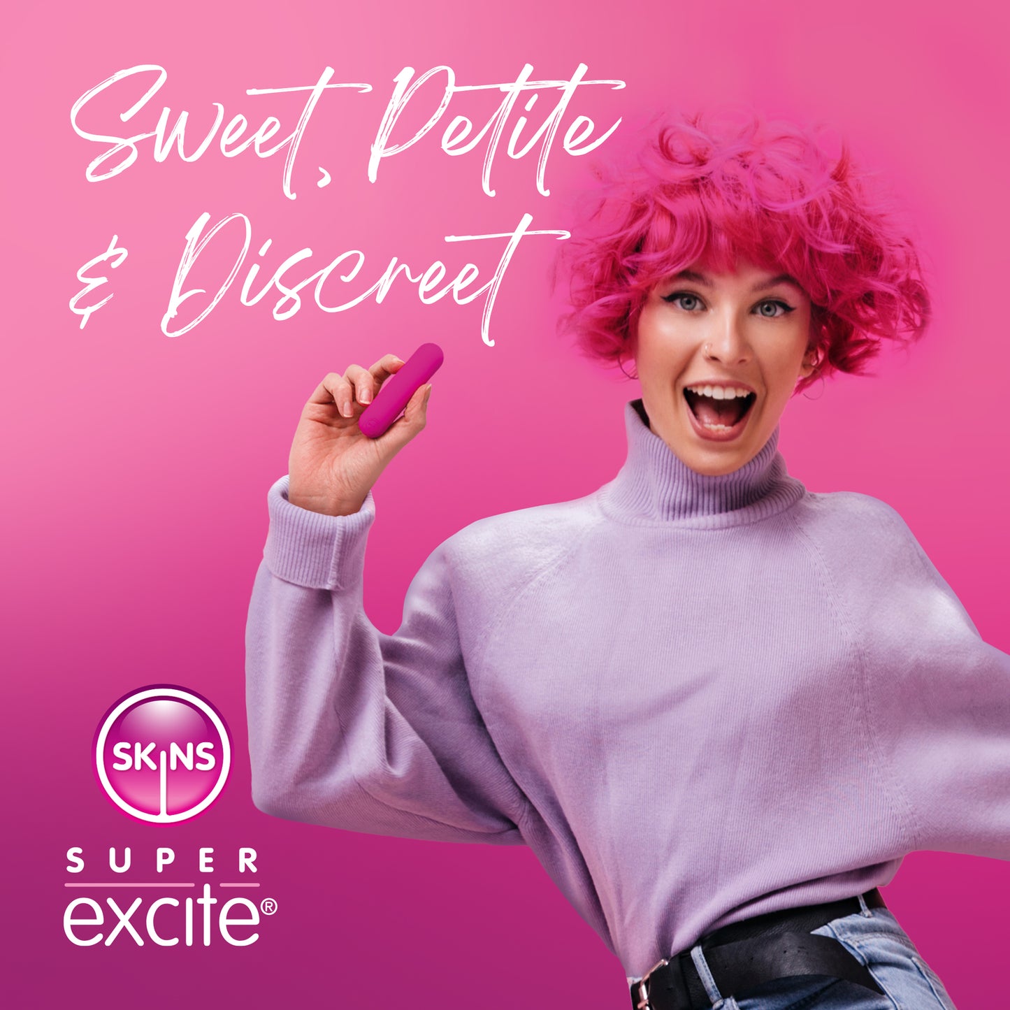 Skins Super Excite Pink Bullet Vibrator