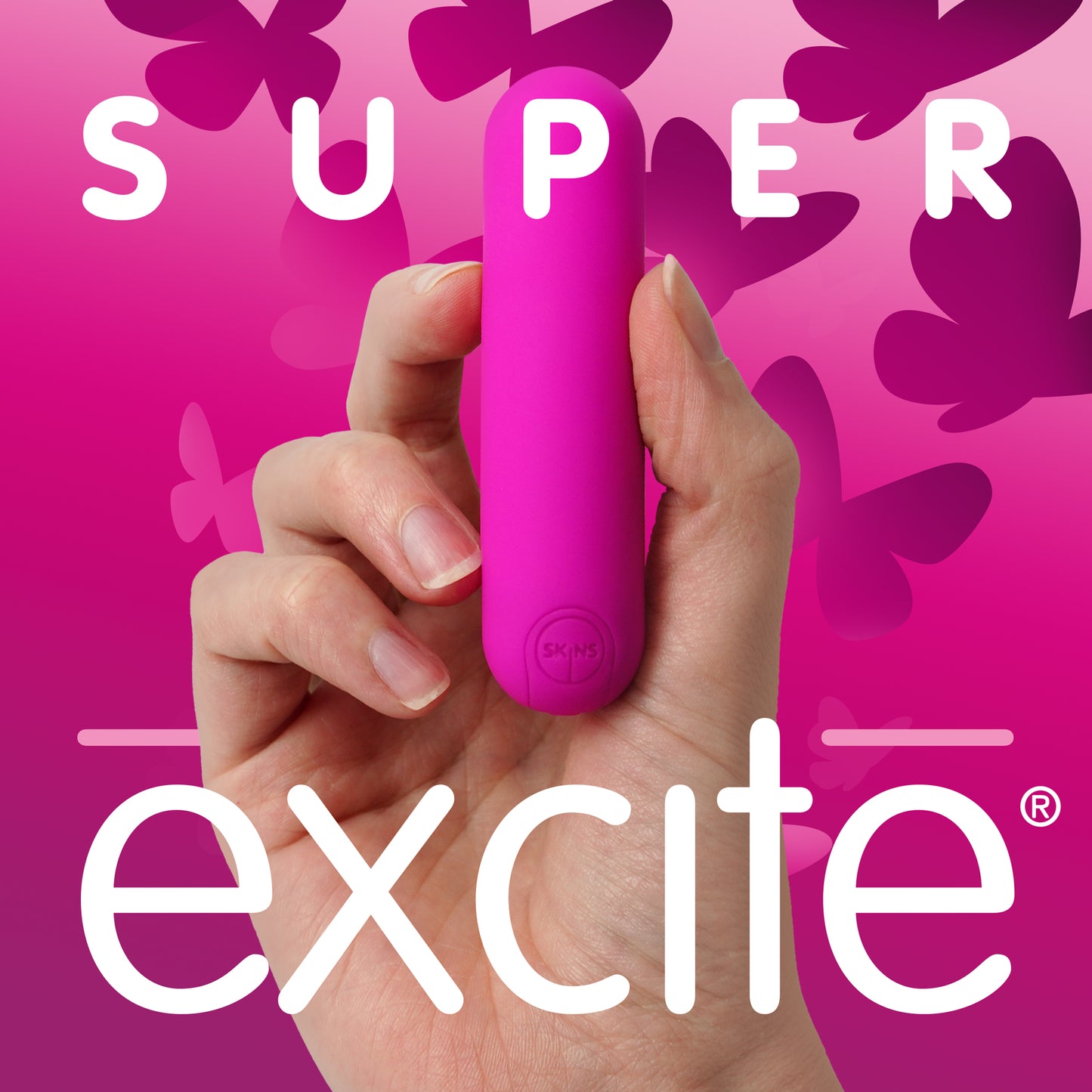 Skins Super Excite Pink Bullet Vibrator