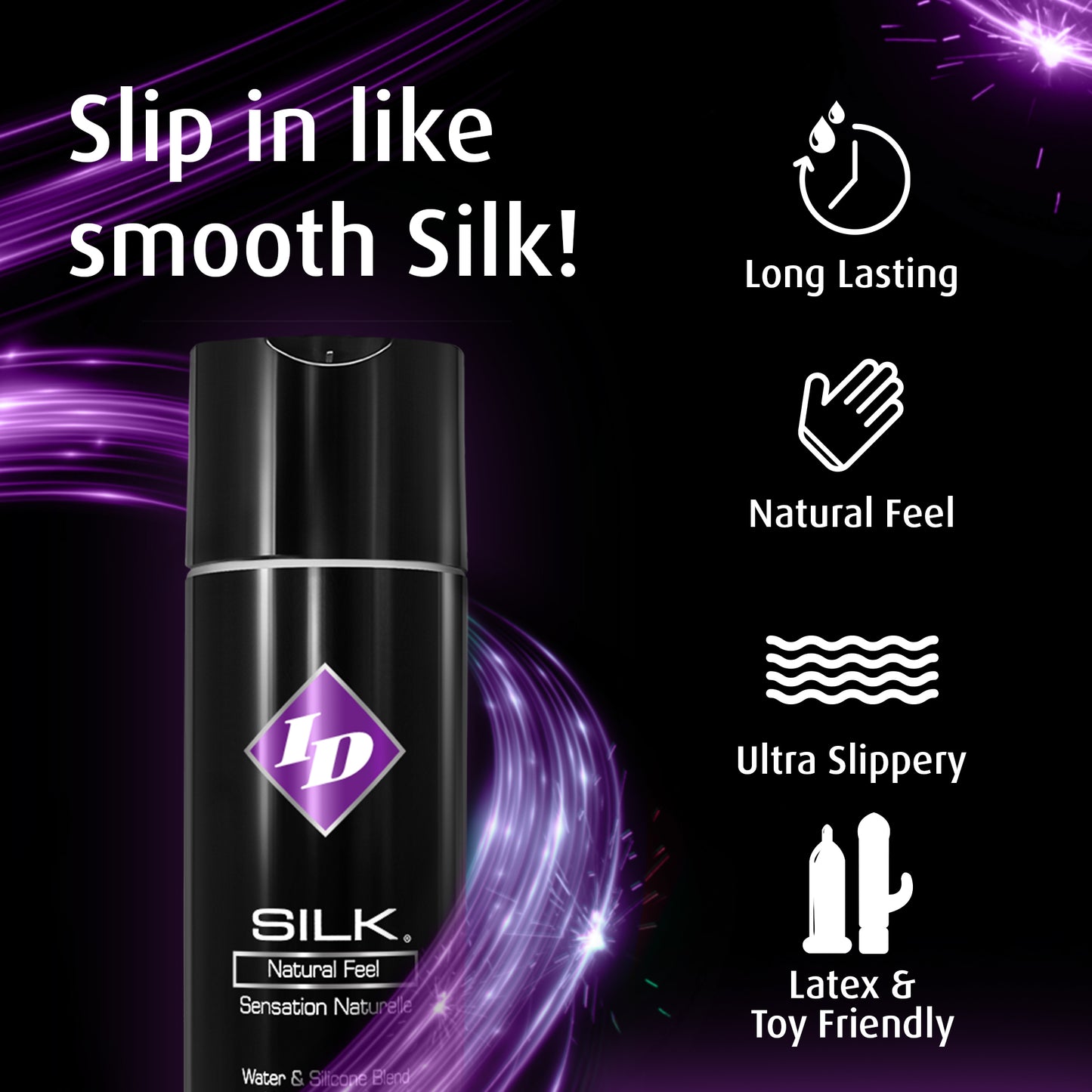ID Silk Natural Feel Hybrid Lubricant