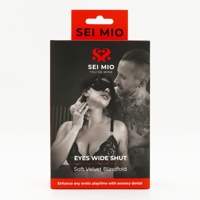 Eyes Wide Shut - Soft Velvet Blindfold