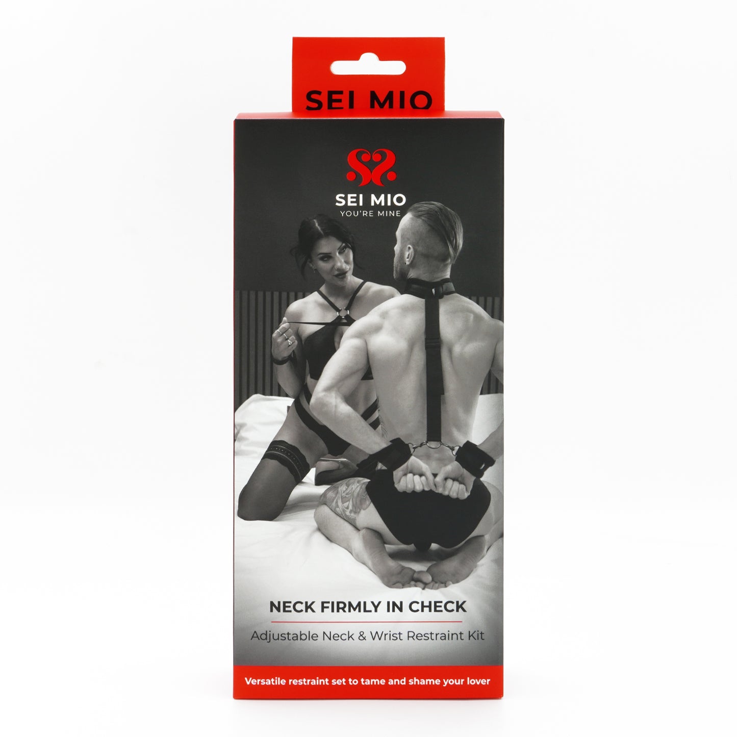 Neck Firmly In Check - Adjustable Neck and Wrist Restraint Kit