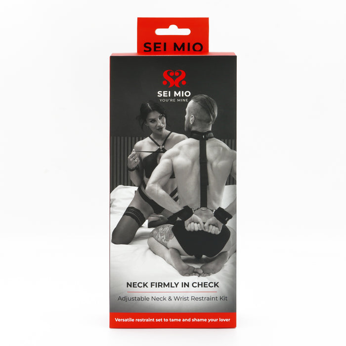 Neck Firmly In Check - Adjustable Neck and Wrist Restraint Kit