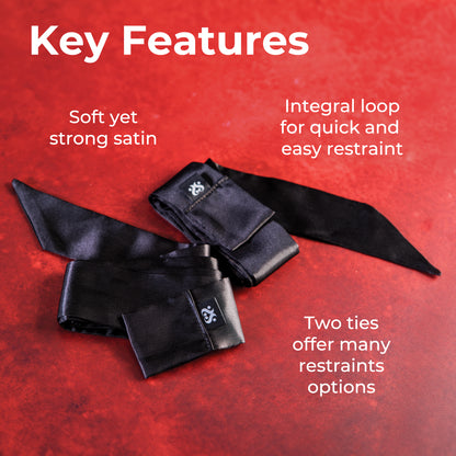 Nights in Tied Satin - Silky Sash Restraints