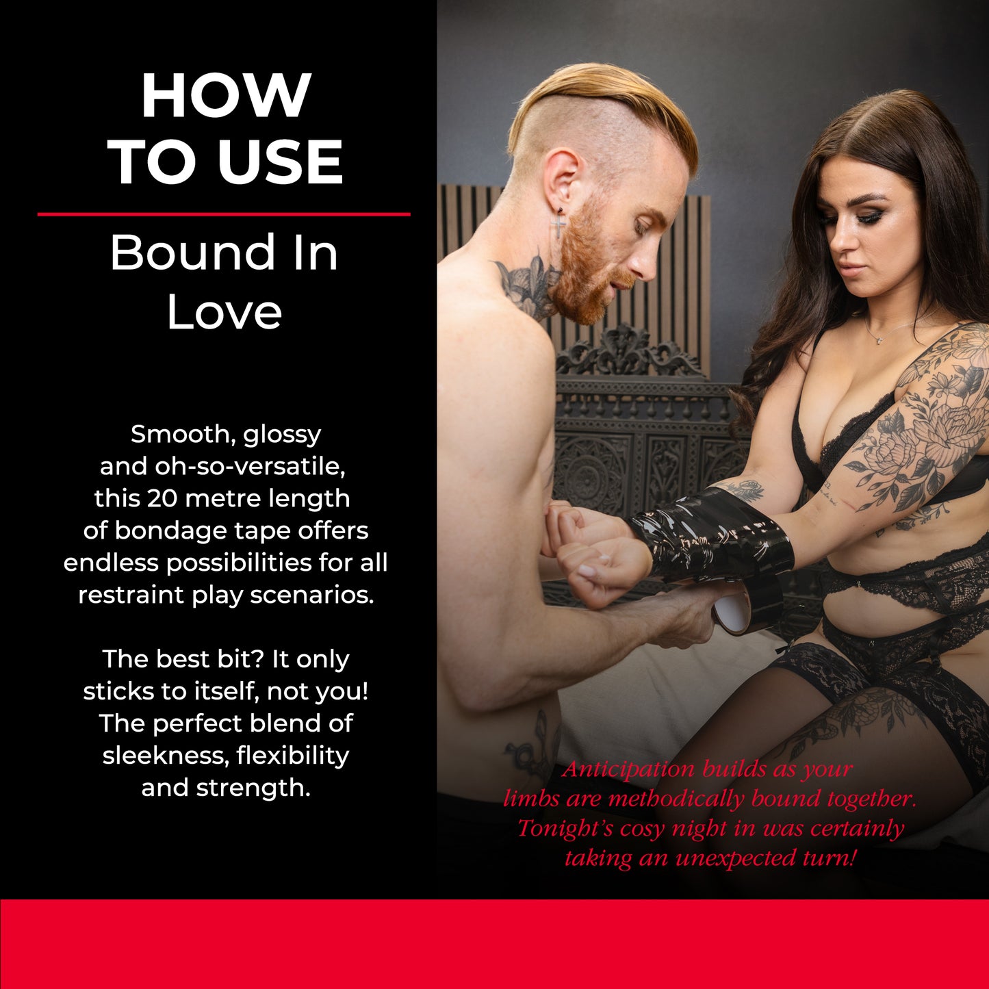 Bound In Love - 20m Bondage Tape