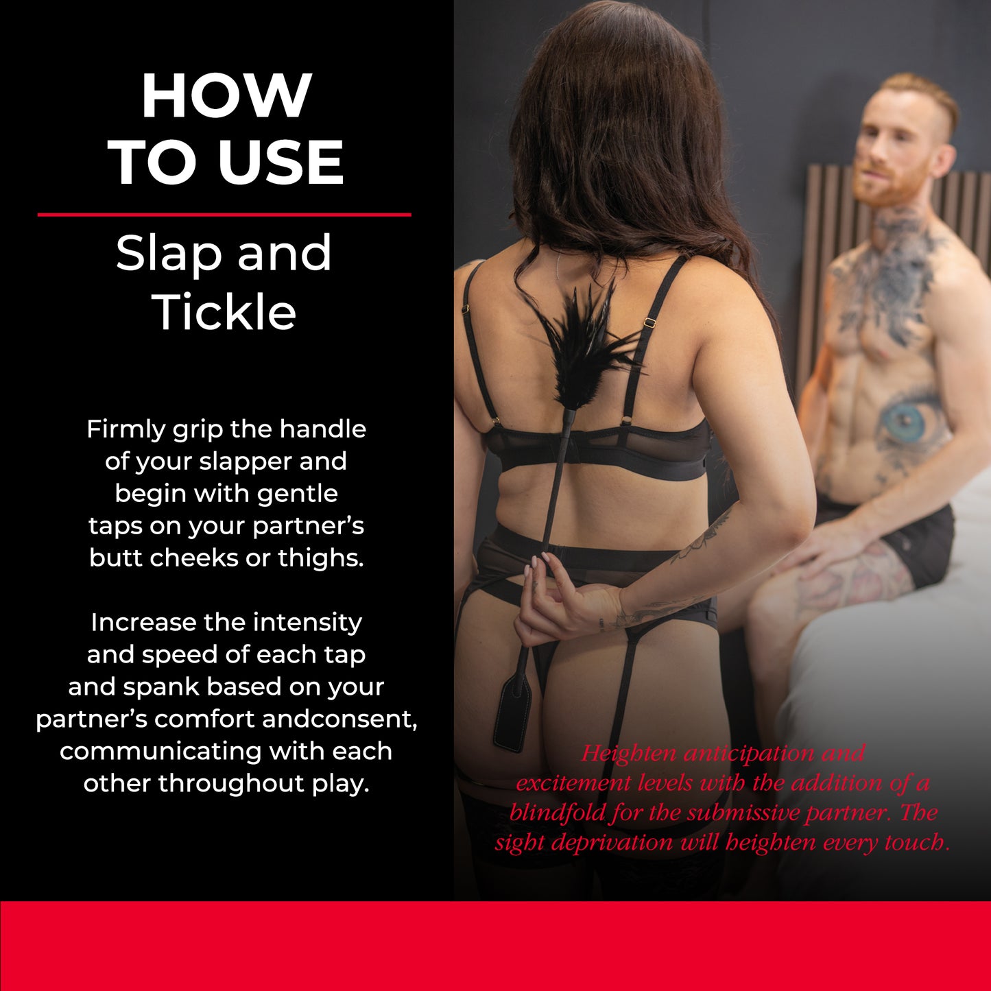 Slap & Tickle - Dual Ended Riding Crop & Tickler