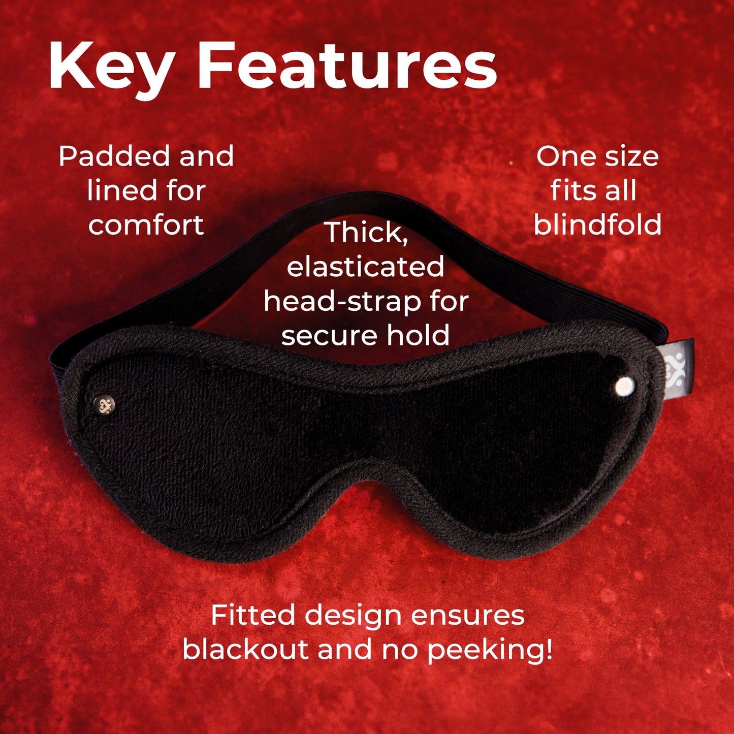 Eyes Wide Shut - Soft Velvet Blindfold