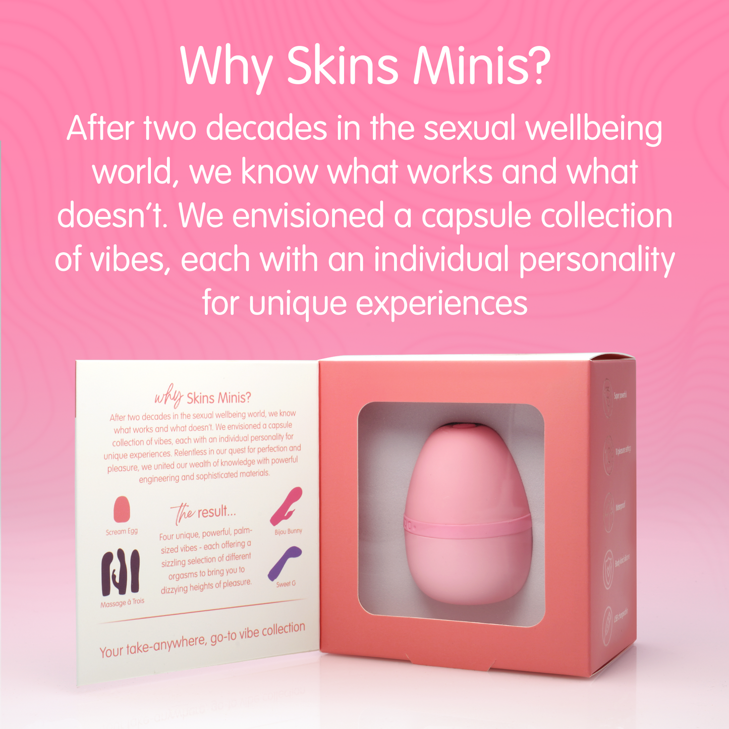Skins Minis - The Scream Egg Sex Toy